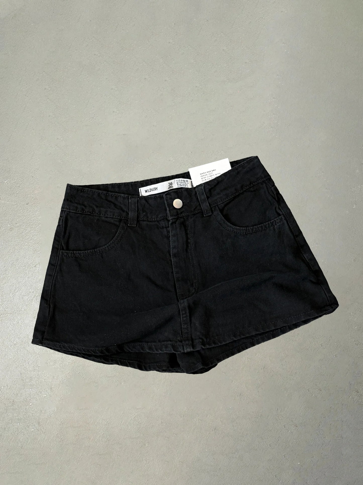 MINI SHORT NEGRO