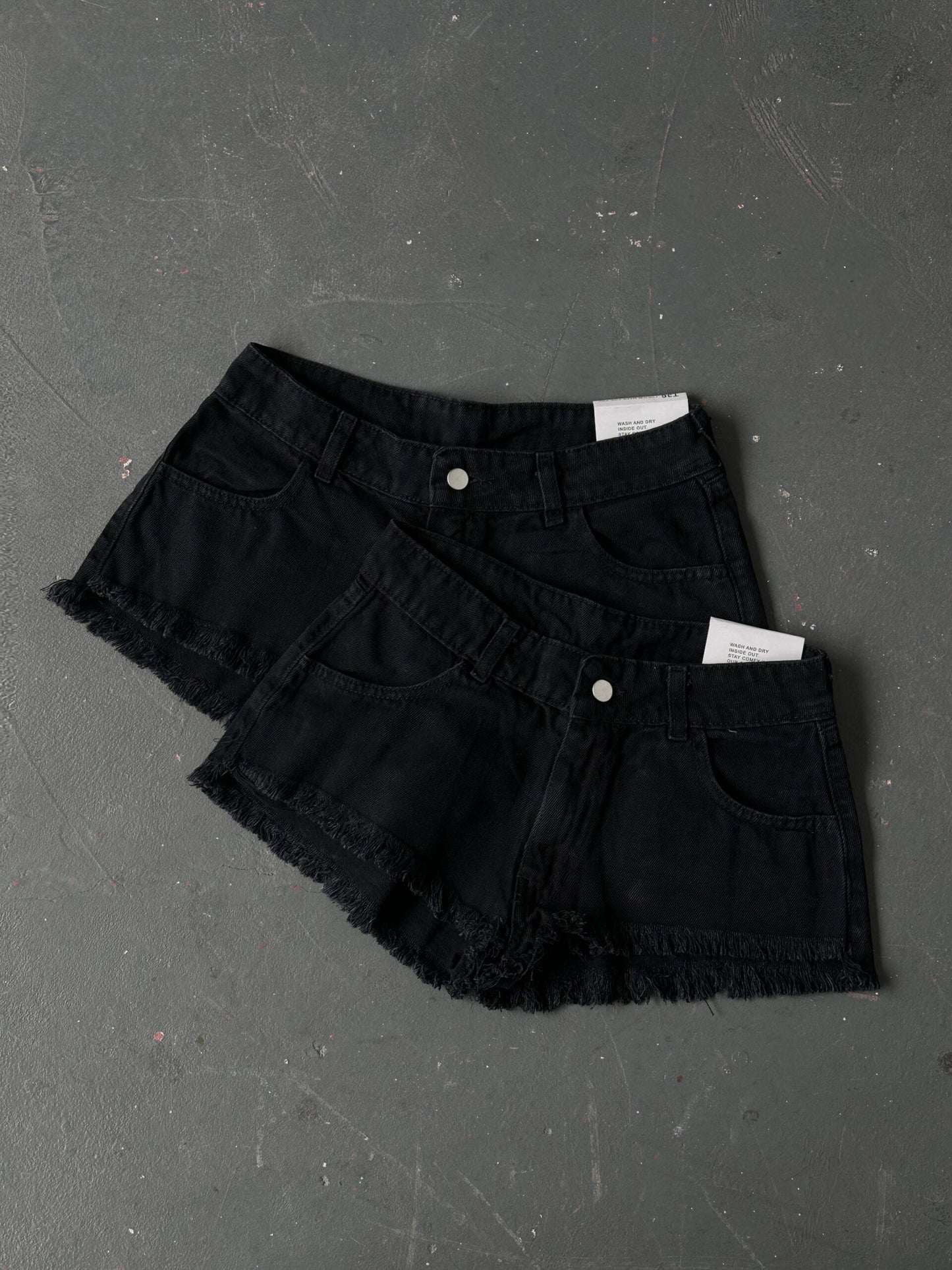 SHORT T.BAJO NEGRO
