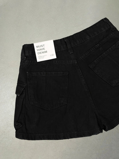 SKORT CARGÓ NEGRO