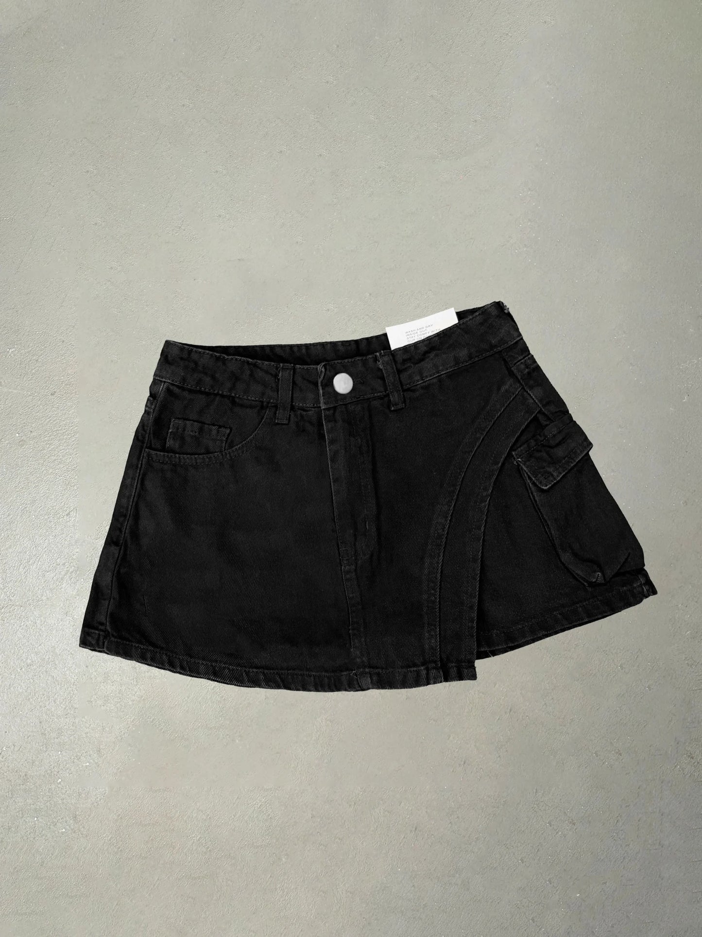SKORT CARGÓ NEGRO