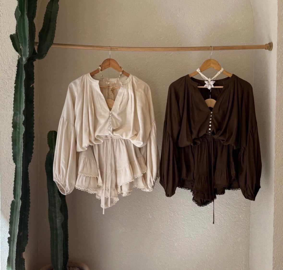 Camisa Boho botones