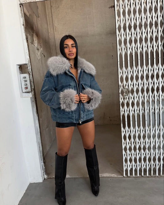 Campera jeans