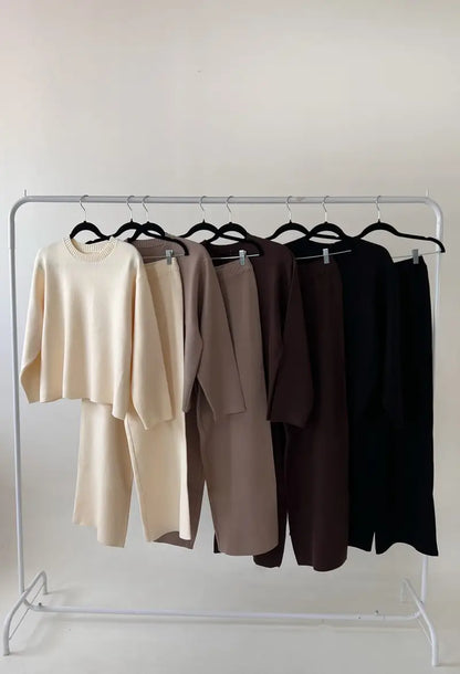 Conjunto tejido over