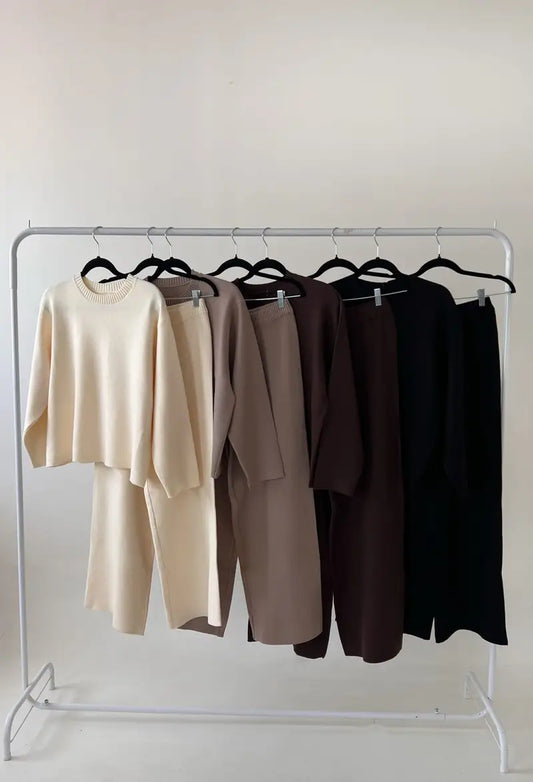 Conjunto tejido over