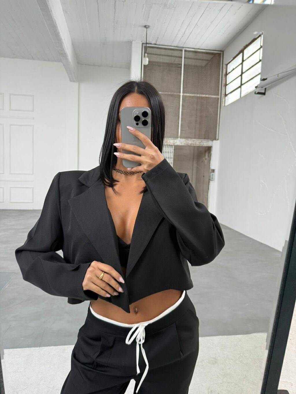 Blazer corto
